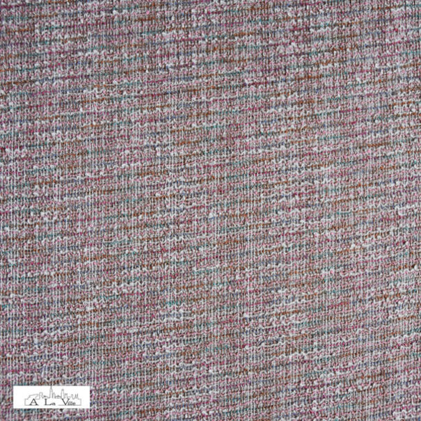 Jacquard gebreid - multicolor roze