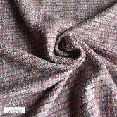 Jacquard gebreid - multicolor roze