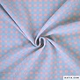 Vichy gingham - hemelsblauw en roze
