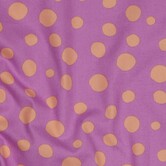 Dots peach purple - fine poplin