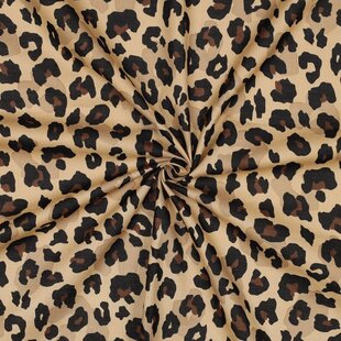 Animal skin camel - cotton voile