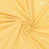 Stone washed poplin - custard