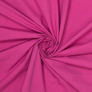Stone washed poplin - magenta