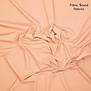 Stone washed poplin - peach