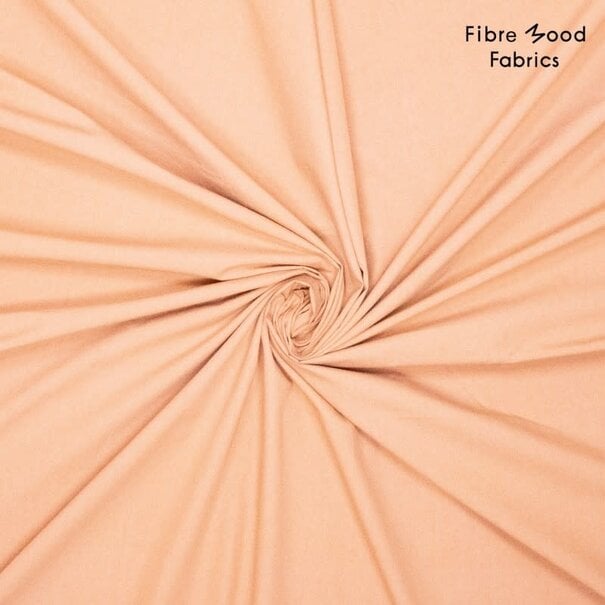 Fibre Mood Stone washed poplin - peach
