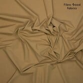 Stone washed poplin - brown
