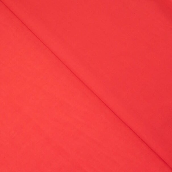 Katoen batist - rood