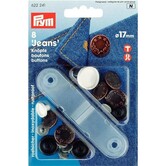 Jeans knopen 17 mm