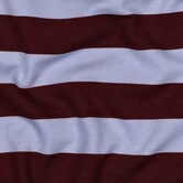Soft sweat stripes - burgundy