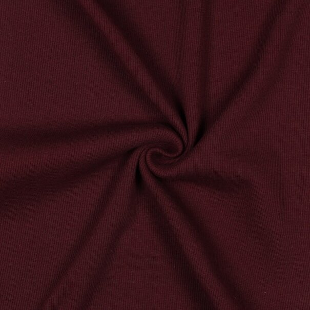 Boordstof rib - aubergine 6