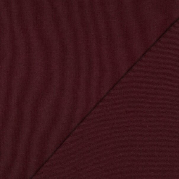 Boordstof rib - aubergine 6