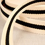 Tassenband zwart/goud