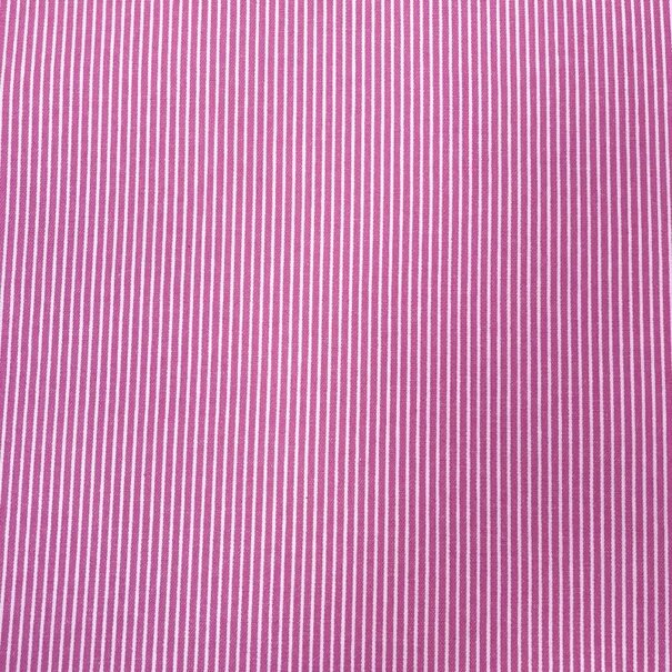 Denim smalle streep - roze