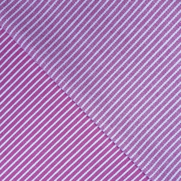 Denim smalle streep - roze