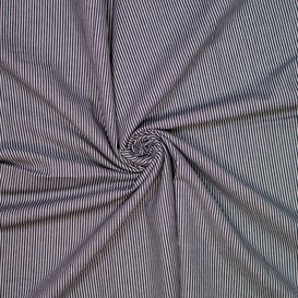 Denim smalle streep - donker indigo