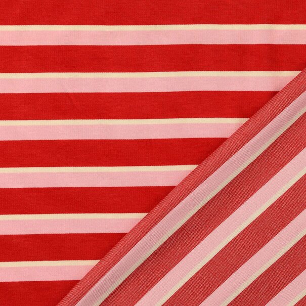 Punta strepen - rood
