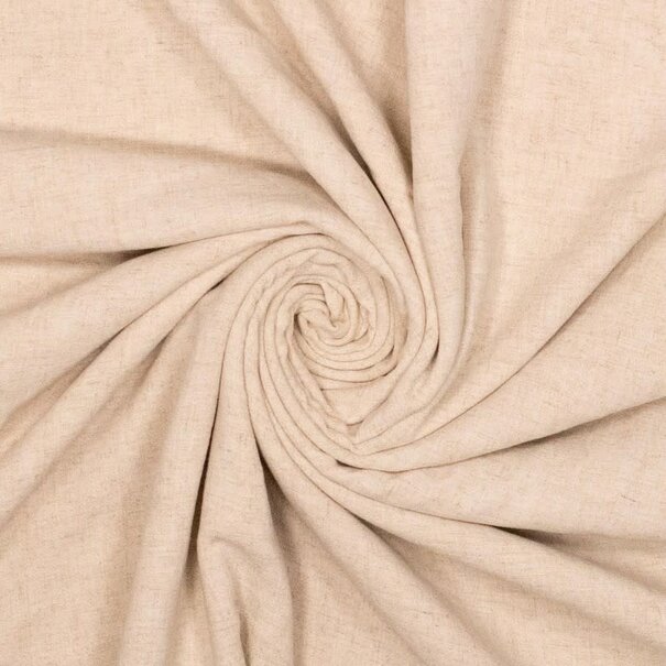 linnenviscose jacquard - champagne