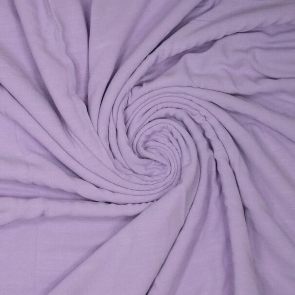 linnenviscose jacquard - lila
