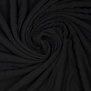 linnenviscose jacquard - zwart