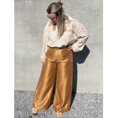 Shiny twill - lizard brown