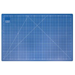Snijmat blauw