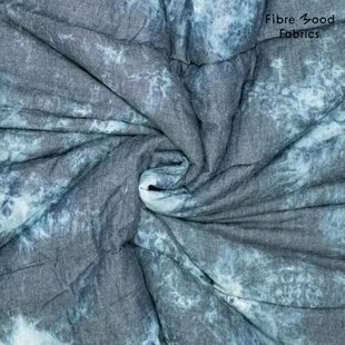 Katoen quilted - denim