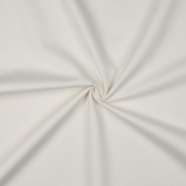 Katoen twill - soft ecru