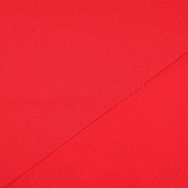 Katoen twill - classic red