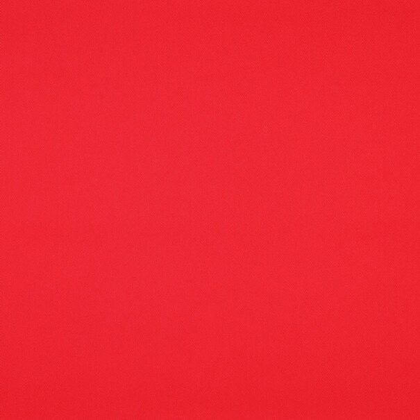Katoen twill - classic red