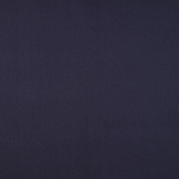 Katoen twill - midnight navy