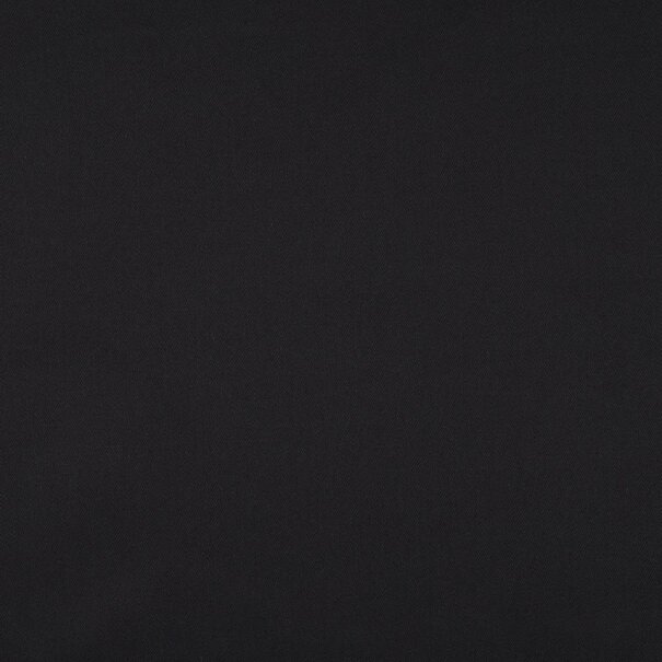 Katoen twill - midnight black