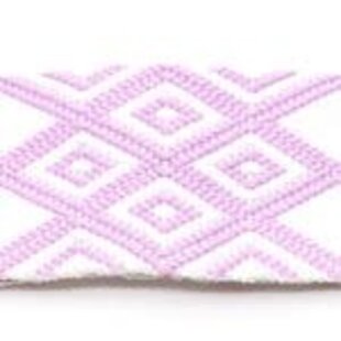 Tassenband zigzag - lila