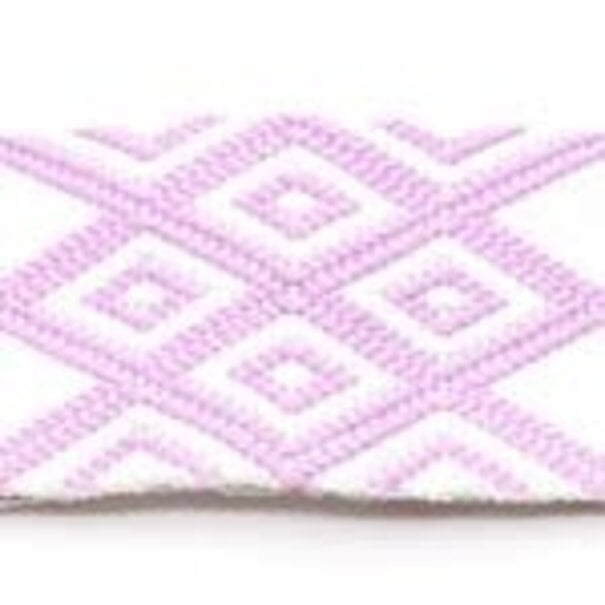 Tassenband zigzag - lila