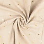 Hearts foil - double gauze