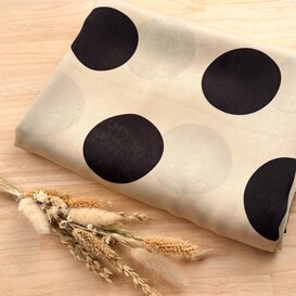 Big polka dots - coupon 1,2 meter