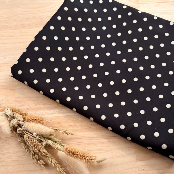 Black polka dots - 2 meter SV26