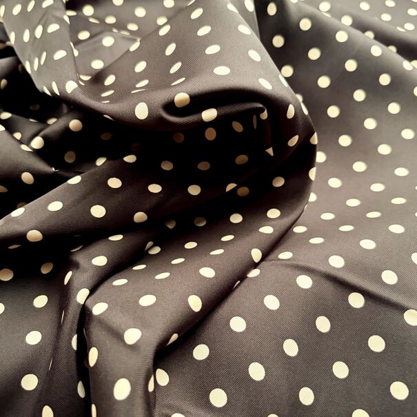 Black polka dots - 2 meter SV26