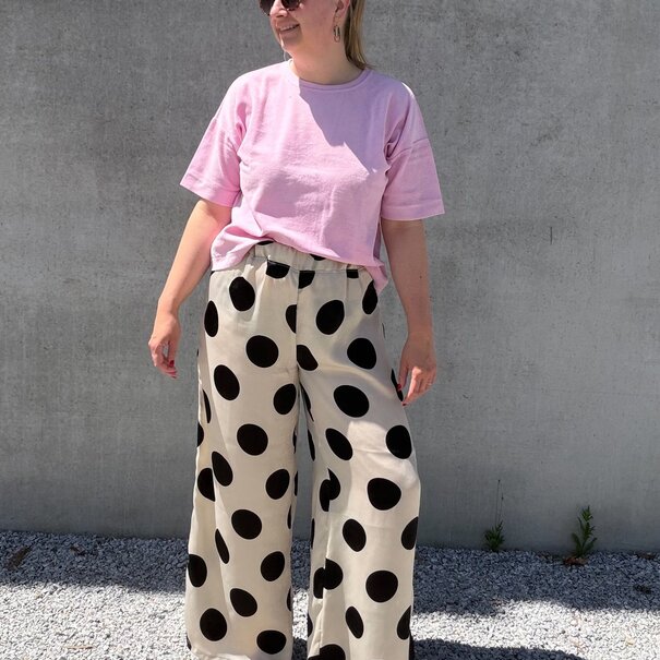 Big polka dots - coupon 1,2 meter