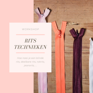 Workshop ritstechnieken zaterdag NM 3/10/2026