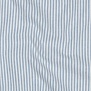 Popeline strepen - blauw
