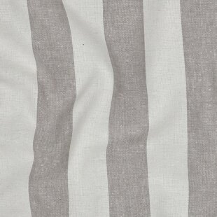 Popeline strepen breed - beige