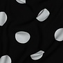Polkadots zwart - viscose