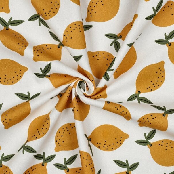 Canvas fruit - citroen