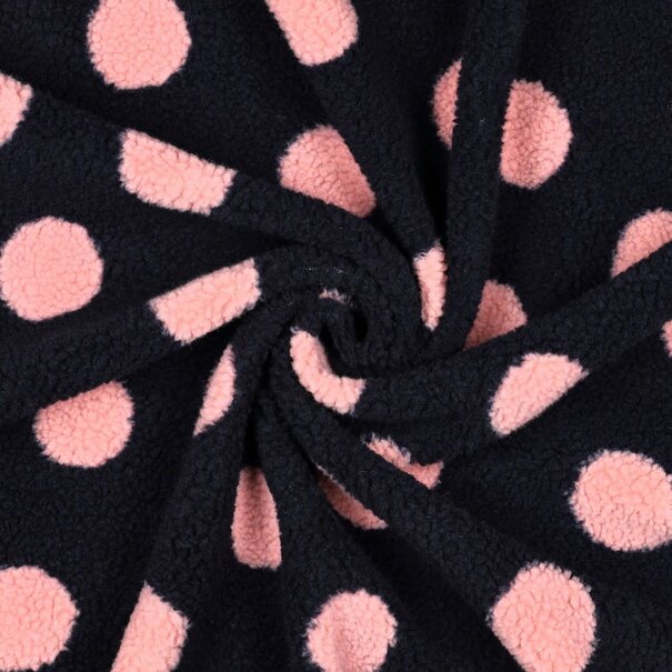 Teddy dots - navy
