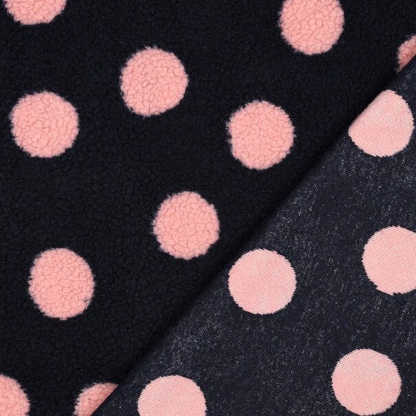 Teddy dots - navy