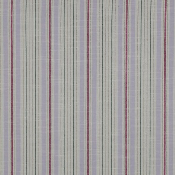 Katoen streep lurex - lila