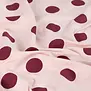 French terry small dots - poeder