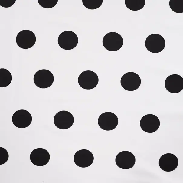 French terry small dots - ecru