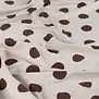French terry small dots - sand