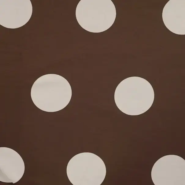 French terry big dots - bruin